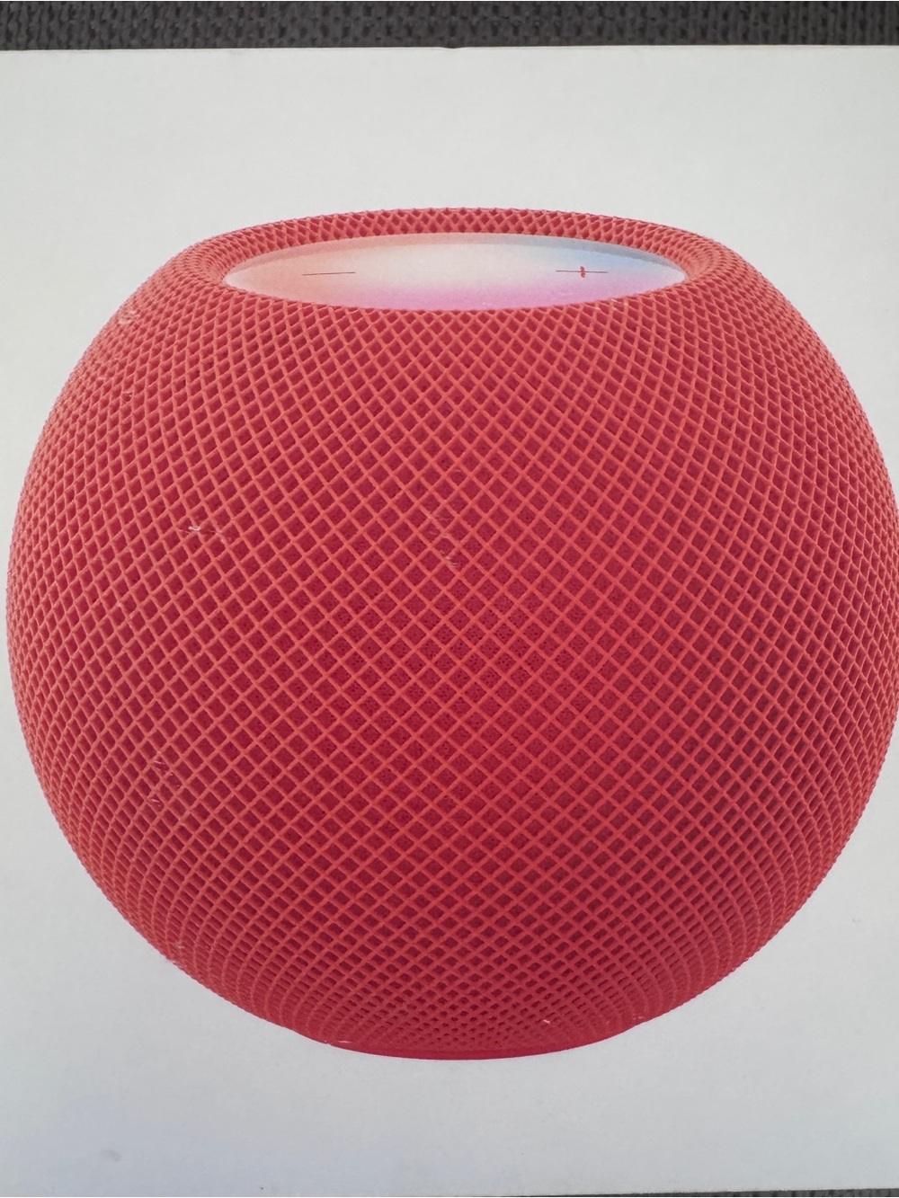Apple Pink Mesh Smart Speaker